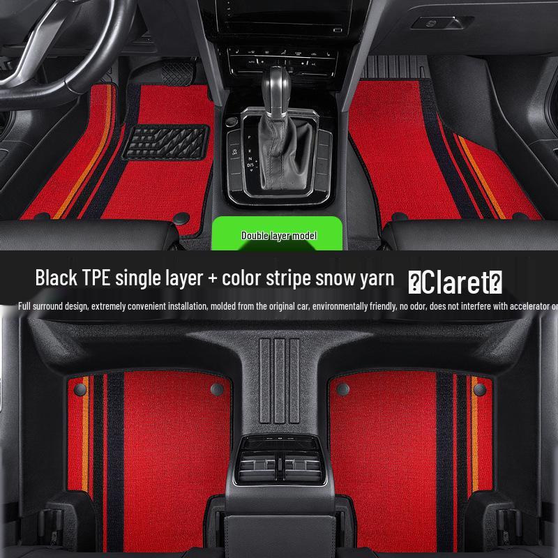 Hybrid Hi4-T Z 21-25 Models Tank Series Car Floor Mats - TPE Full Coverage, for Five/Seven Seater.