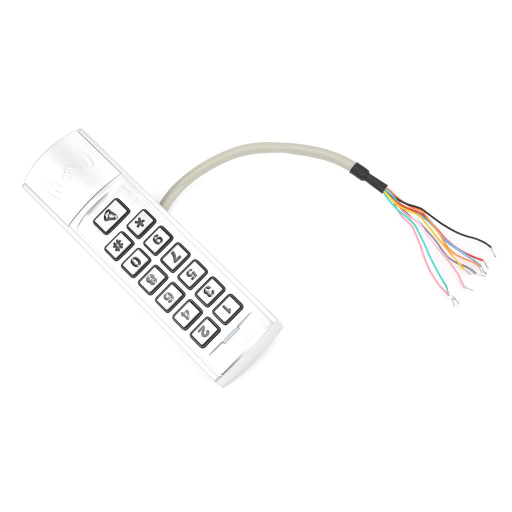 Tastaturzugangskontrolle Hinterleuchtet 125KHz RFID-Ausweiskarte Passwort Integrierte Anwesenheitsmaschine