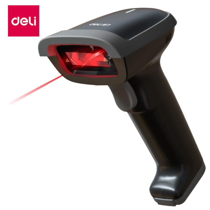 Deli Wired 1D Barcode Scanner
