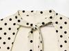 Elegant Women's V-Neck Dress with Front Cross Bow Decoration - Short Fashionable Design