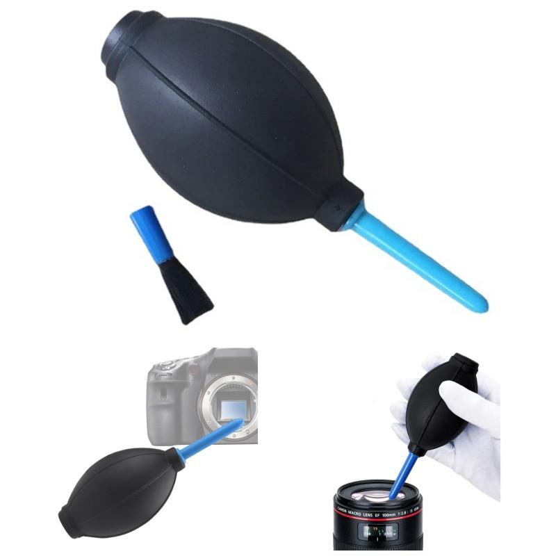 1/2pcs 2 in1 Camera Lens Clearing suit kit set cleaning bursh + Clean Air Blower For camera lens phone pad compter