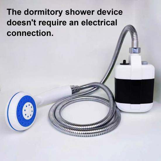 Camping Shower Pump Easy To Use Compact Portable Rechargeable Outdoor Electric Shower Head Sprayer Set
