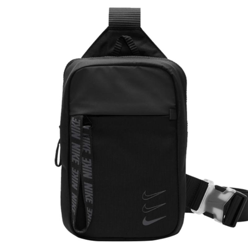 

Nike Полиэстеровая сумка-слинг, поясная сумка Унисекс Черная Повседневная BA6144-011 чёрный