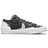 Sacai X Nike Blazer Low Iron Grey Unisex Sneakers White DD1877-002