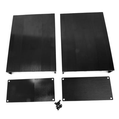 Padalinto tipo aliuminio aušinimo korpusas, elektroninė dėžutė stipintuvui, GPS (200 mm)
