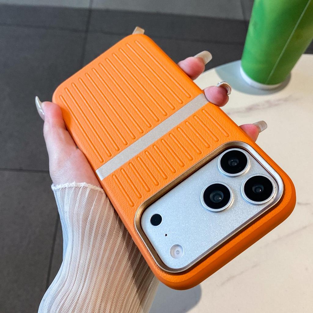 Luggage Magnetic Series Protective Case for iPhone 17 Pro Max with Apple 16 AI Button & Full Coverage