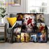 Kind Jesus and Blessed Virgin Mary Soft Christian God Flannel Art Faith Bed Comfortable Home Hiking Four Seasons Warm Blanket
