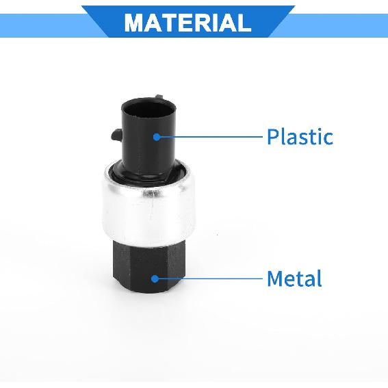 1 Pc A/C Pressure Switch Sensor for Chevrolet Tahoe 1995-2000 Engine Air Conditioning Refrigerant Pressure Transducer