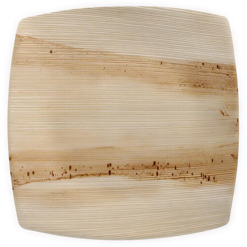 Palm Leaf Bowl "Quadrato" 17 X 17 X 4.5 350 25 Pcs