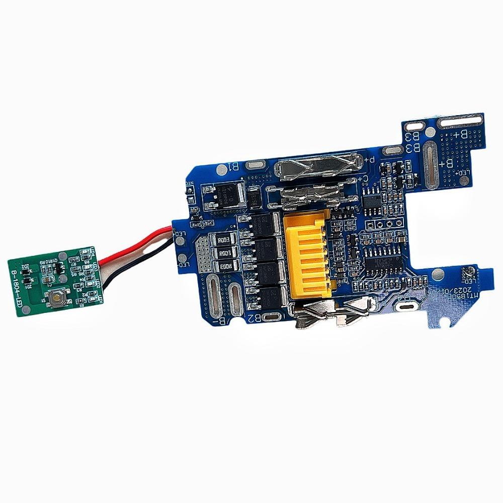 Overheat Protection Battery Charging Protection Board Overvoltage Protection Flame Retardant Protection Circuit Board for Makita