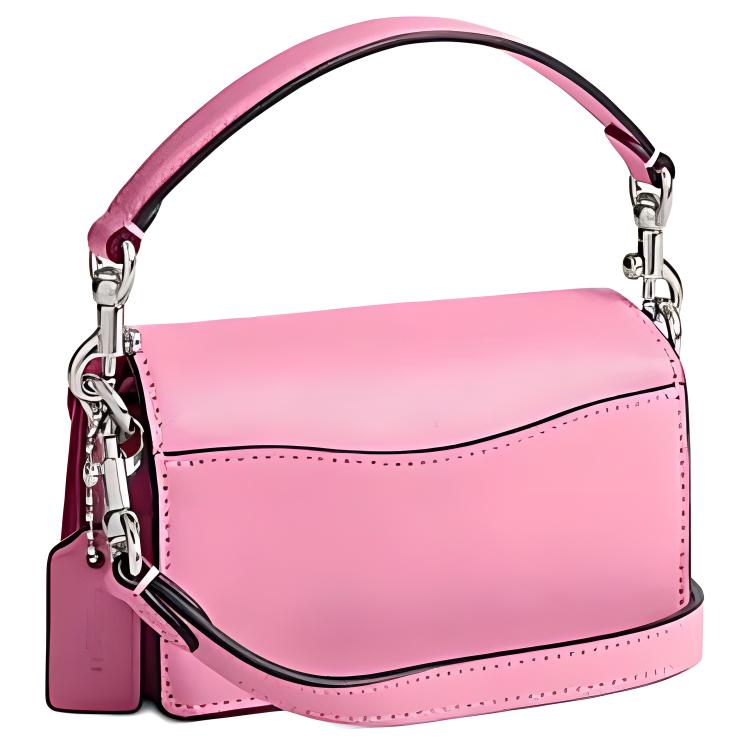 COACH Tabby Cow Leather With Artificial Leather Portable Crossbody Bag, Shoulder Bag Small Women's Fresh Pink CP398-LHWPU