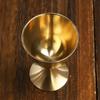 1Pcs S/M/L Vintage Brass Mug Red Wine Glass Good Gloss Copper Portable Smooth Edge Water Beer Cup Drinkware For Party Bar