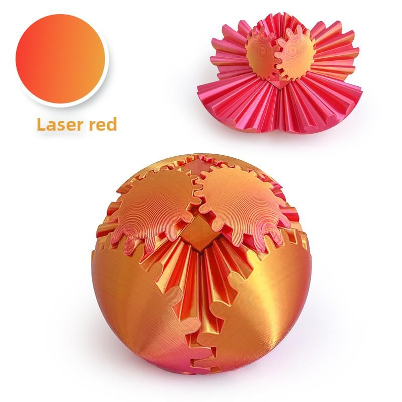 Printed Gear Ball, Fingertip Release Ball, Rotating Ball, Movable Ball