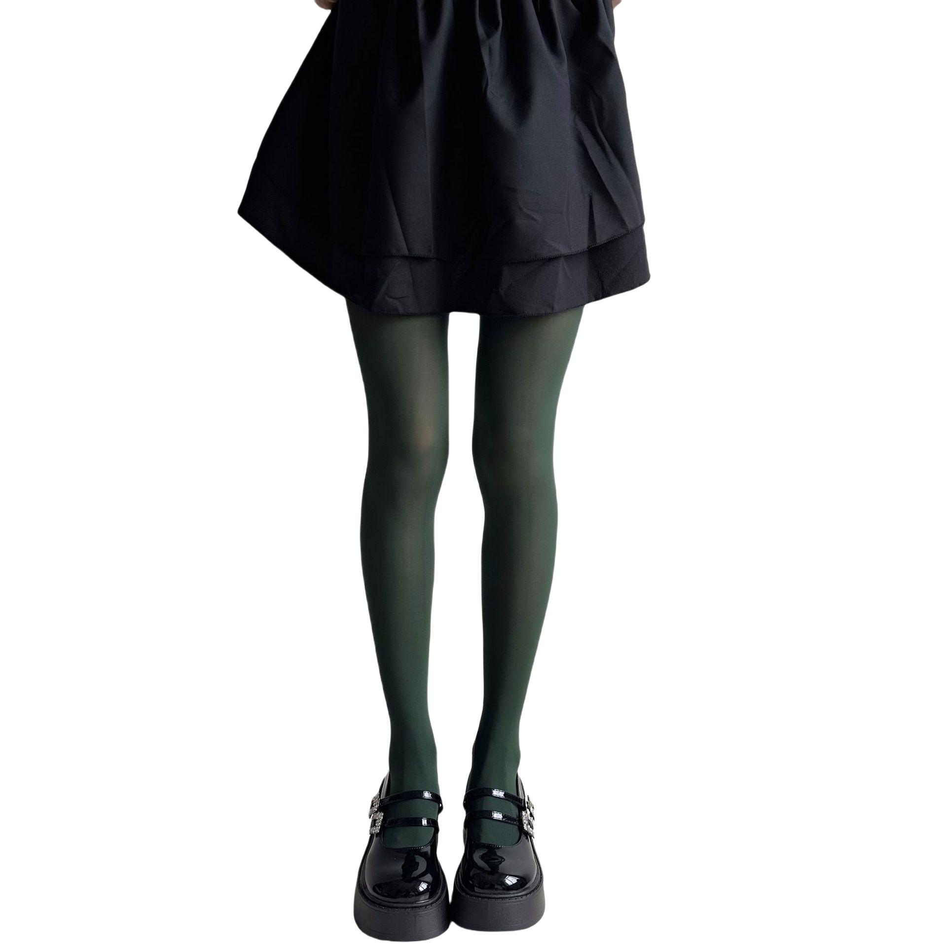 

Новые весенние женские бархатные непрозрачные колготки 80 ден дамы цветные колготки эластичные колготки дофаминовые цвета для нарядного образа Max 170cm 65kg мох зеленого