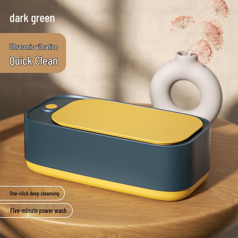 Superior Cleaning Device for Glasses, Jewelry, Watches, Toothbrushes, and Braces with Timed Household Functionality