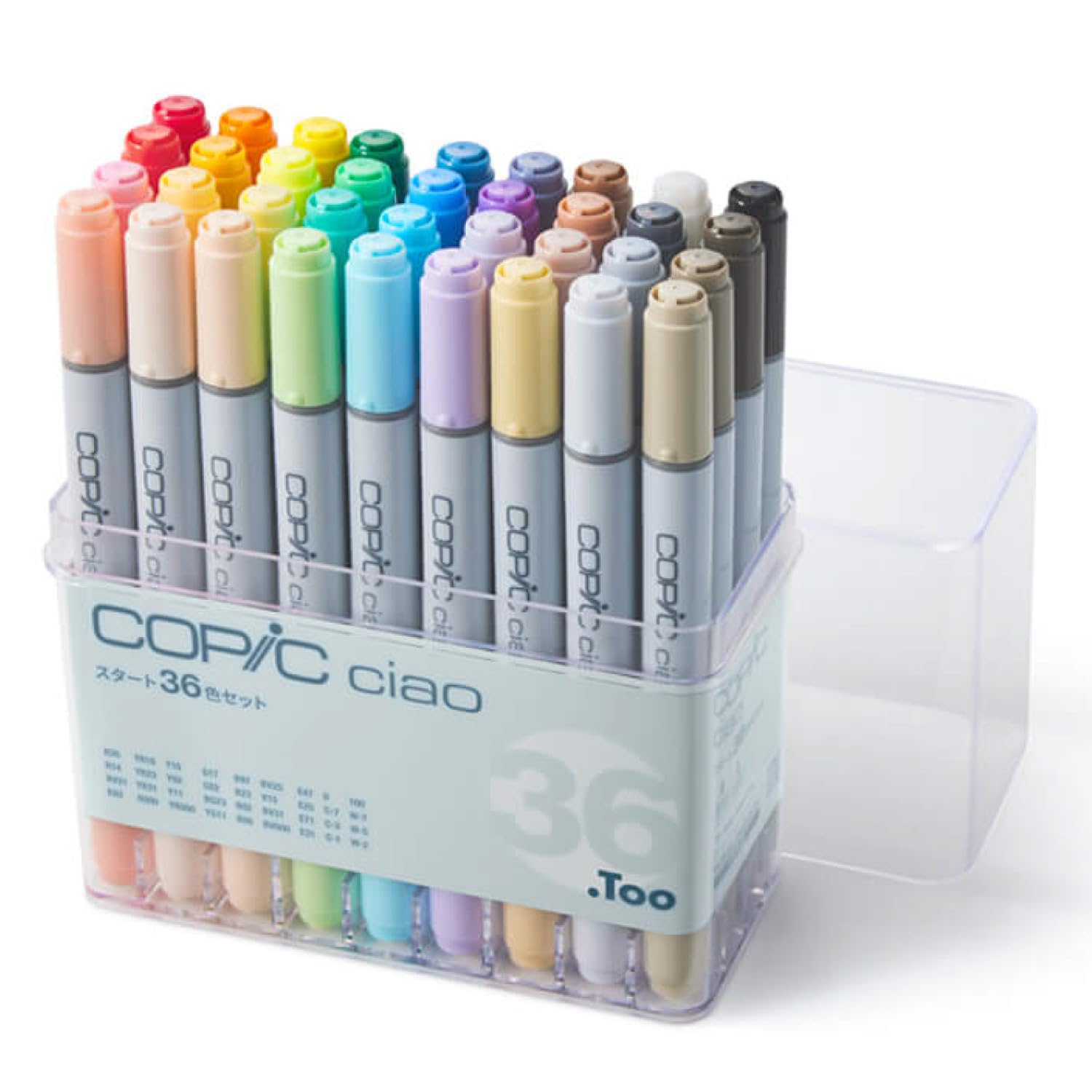 Too Copic Chao Start 36 Color Set Made Japan Multicolor Illustration Marker Pen