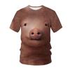 Animal  Fashion Cartoon Streetwear Men Women Shorts Sleeve T Shirt Harajuku Kids Boys Tees Tops Clothing Duck 3D Printed T-Shirt
