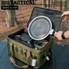 Camping Storage Bag Camping Luggage Bag Large Space Cookware Tableware Storage Bag for Picnic Party Hiking Camping
