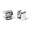10Pcs Adjustable Zinc Alloy Glass Clip Cabinet Shelf Support Plates Bathroom Glass Holders for Fixing Bathroom Glass