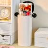 Cosmetic Storage Box with Automatic Lifting Four Grid Makeup Brush Storage Cylinder Nordic Style Room Decoration