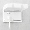 Wall-Mounted Switch Protective Cover Self-Adhesive Enlarged Plastic Socket Waterproof Box 86 Type Electric Plug Cover Bathroom