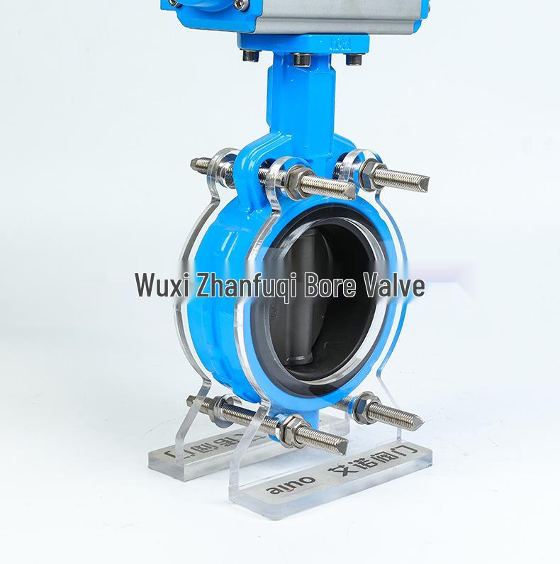 Double-Acting Pneumatic Soft Seal Wafer Butterfly Valve D671F-16