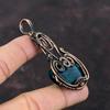 Neon Flash Labradorite Pendant Copper Wire Wrapped Jewelry Decent Pendant Handmade Jewelry Gemstone Pendant Copper Wire Pendant Gift For Him