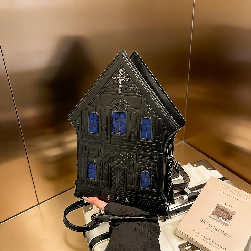 Fashion Funny Design Sense PU Shoulder Bags High Quality Rivets Personality Bags 2026 Hot Sale Europe and America Style Bags