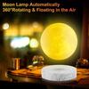 Floating Moon Lamp - Rotating 3D Printed Moon Light with 16 LED Lighting Modes, Magnetic Floating Night Light, Unique Gift for Christmas, Room Decor