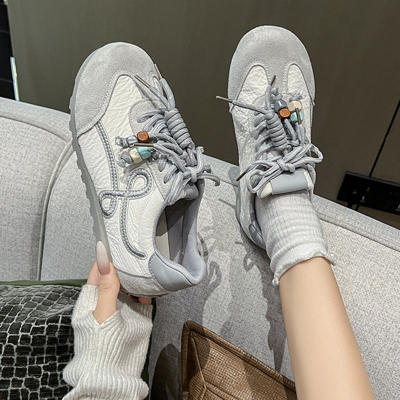 Dexun shoes women's autumn new casual sports board shoes running big head fitness mango head big head Forrest Gump shoes