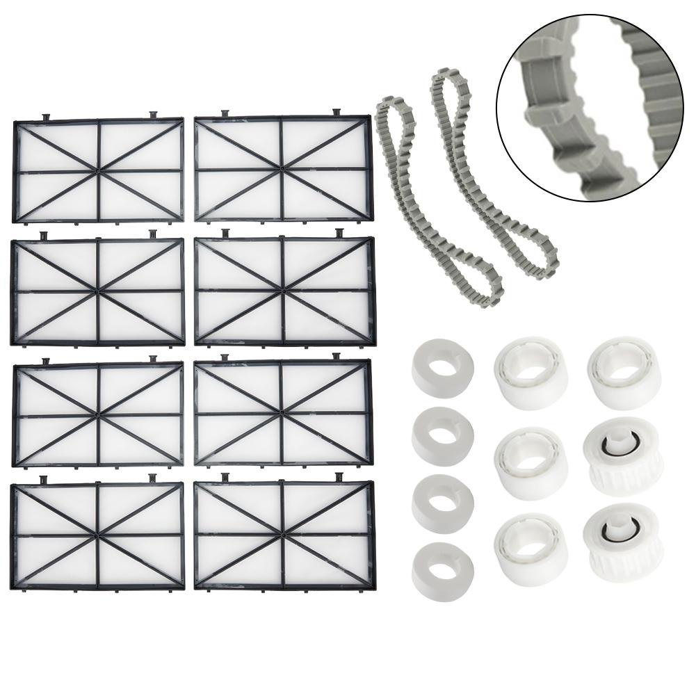 Roboterteile-Set Poolreiniger-Kit Für Poolwartung Werkzeuglose Montage Verstärkte Konstruktion Verschleißfeste Komponenten