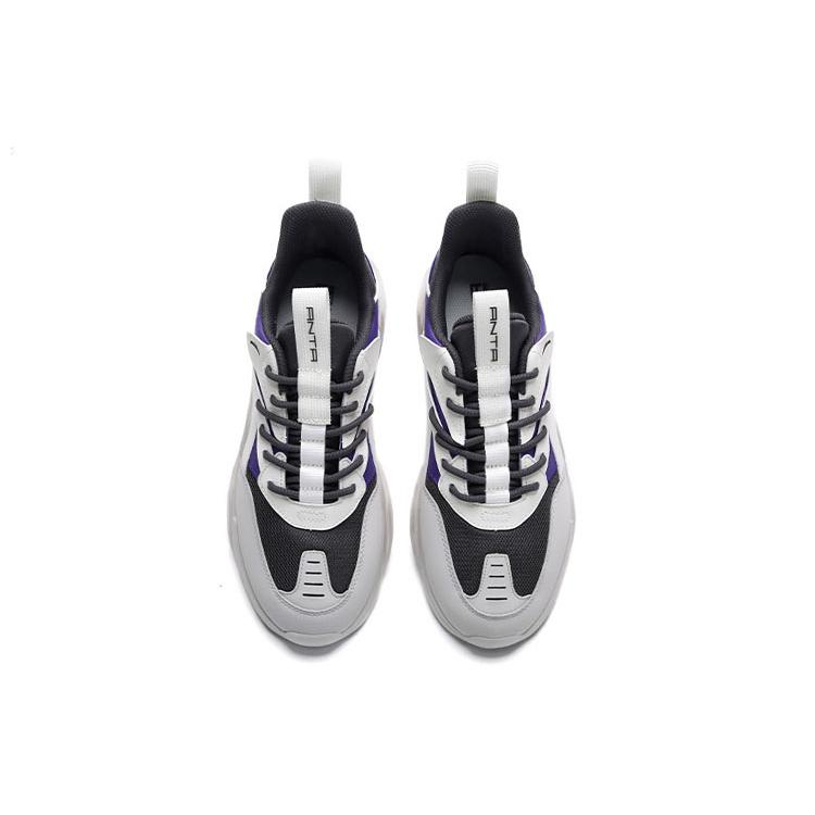 Anta Life Collection Textile, Synthetic Leather Slip Resistant, Abrasion Resistant, Breathable, Lightweight Low top 912038820-7