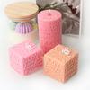 3D Letter Cylinder Cubic Love Silicone Candle Molds DIY Handmade Scented Candles Making Tool Valentine's Day Decor