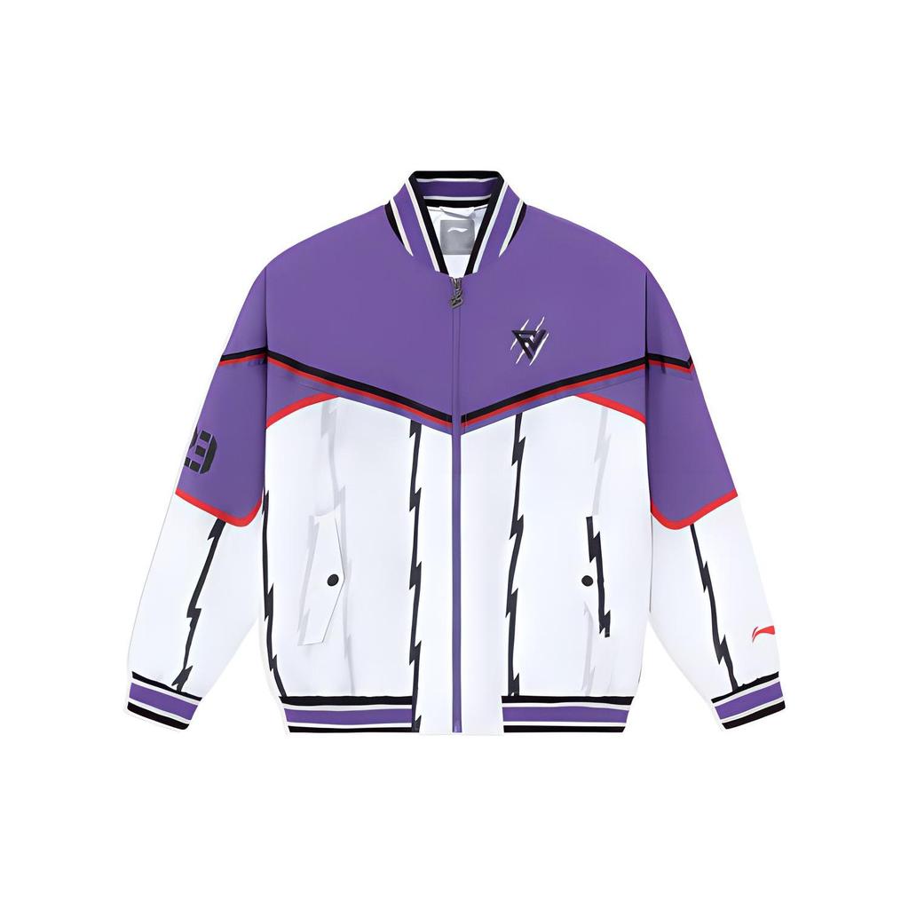 Li Ning Puffer Jacket Raptors Team Men's Ultraviolet AJDR545-2