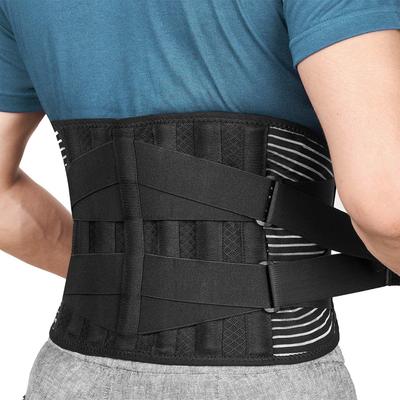 Adjustable Back Brace Waist Support Belt For Lumbar Pain Relief Sweat Absorbent Sports Trainer Waist Cushion
