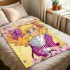 Cartoon Candy Candy Cute Blanket For Soft Warm Knee For Bedroom Living Room Bed Sofa Camping Picnic Office Gift