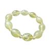Unisex Ice-Transparent Xiu Jade Beaded Bracelet, High-Quality, Size 14×18, Ideal for DIY Jewelry