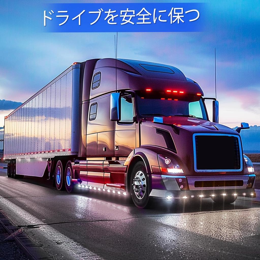 Markierungsleuchte, 20 LED Seitenmarkierungsleuchten, 24 V, Geeignet für Autos, LKW, Anhänger, Seite