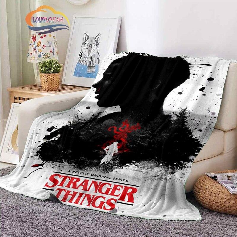 Stranger Things blanket 3D print Halloween Stranger Things blanket newest Popular Horror drama Sofa bed blanket Camping blanket
