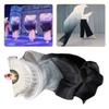 Dyed Silk Fan Dance Long Fan Dance Props for Stage Performances