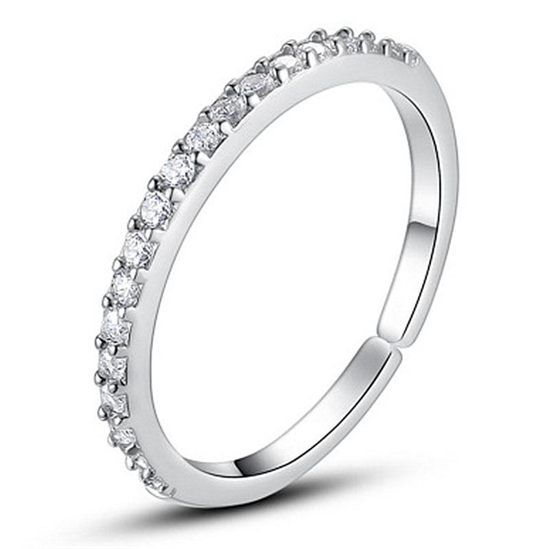 

Классическое парное кольцо, простое и универсальное, однорядное циркониевое кольцо, модное циркониевое кольцо, браслет