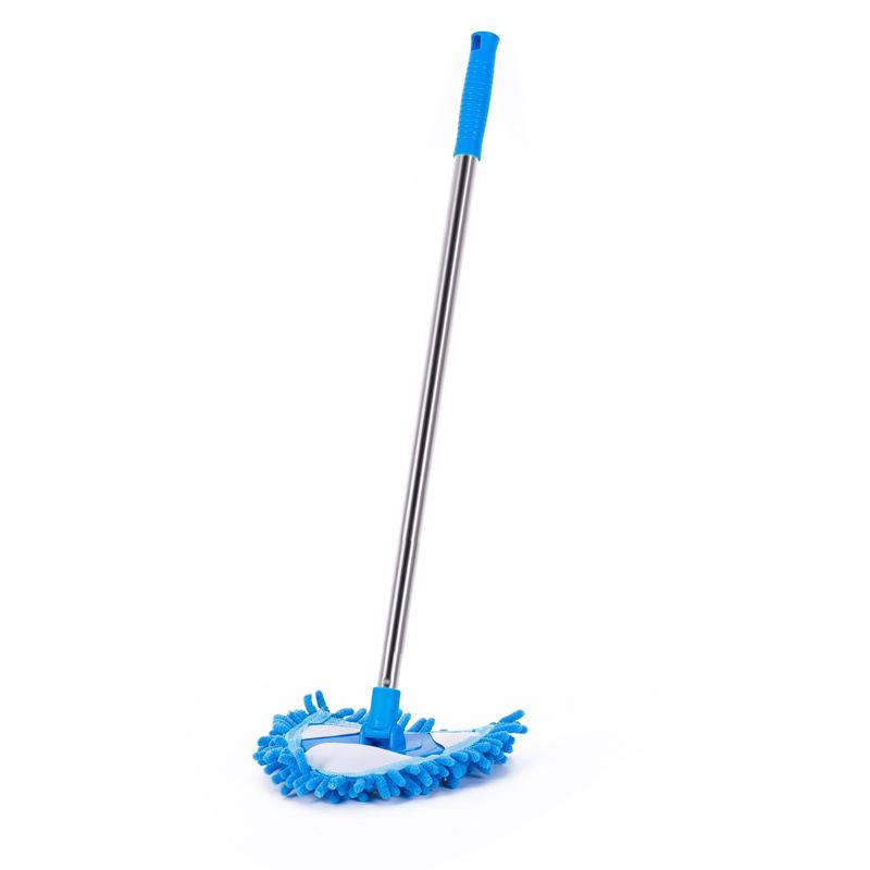 Mini Mocio Triangolare in Chenille per Pareti e Soffitti - Pulitore Domestico Leggero