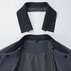 Brand Men's Woolen Baseball Collar Lapel Jacket for Middle-Aged and Elderly - Autumn/Winter Business Lambswool Overcoat