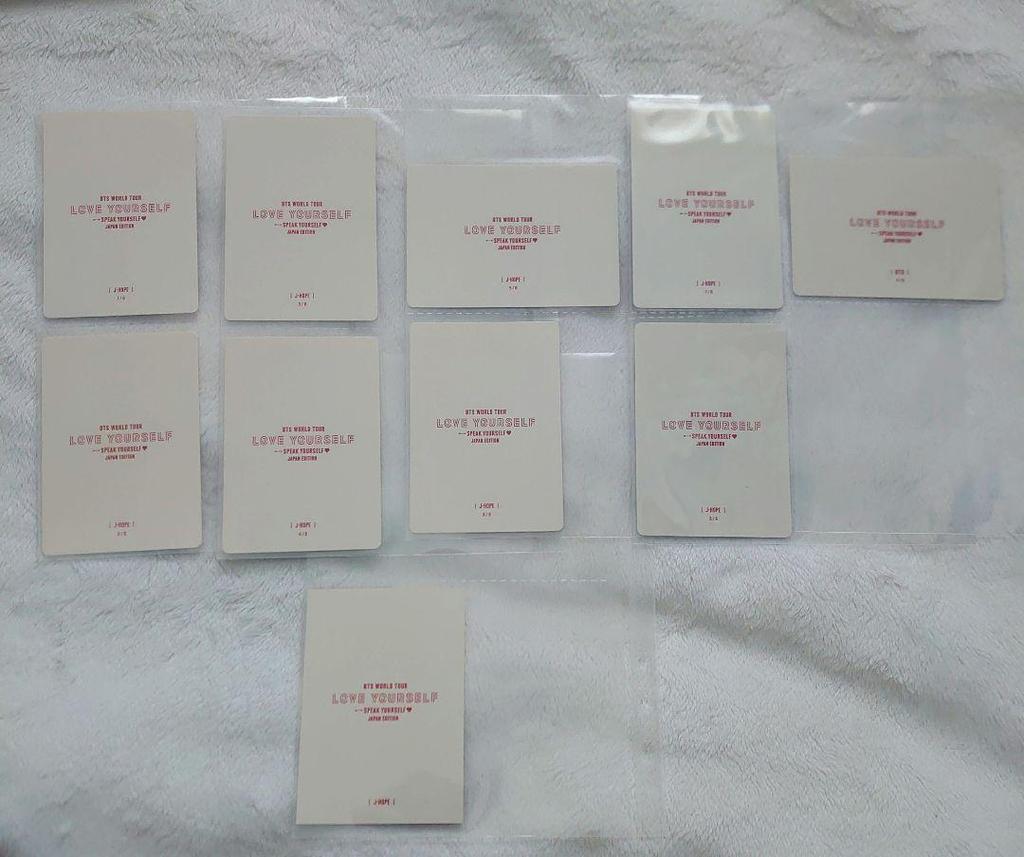 [USED] BTS SPEAK YOURSELF mini photo by jhope