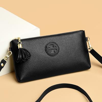 Leather Women'S Bag, Small Bag, Clutch Bag, Leather Soft Leather Messenger Bag, Shoulder Backpack.