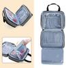 Luxja Sewing Large Easy to Sewing Sewing Tool Carrying Bag Gray Bag, Capacity, Multi-Pockets, Find, Box, Storage, Bag, Only,