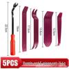 5-Piece Car Interior Trim Removal Tool Kit: Anti-Scratch Tools for Panel & Audio Dashboard