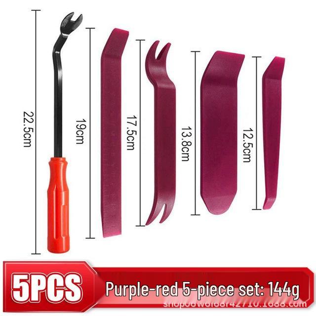 5-Piece Car Interior Trim Removal Tool Kit: Anti-Scratch Tools for Panel & Audio Dashboard