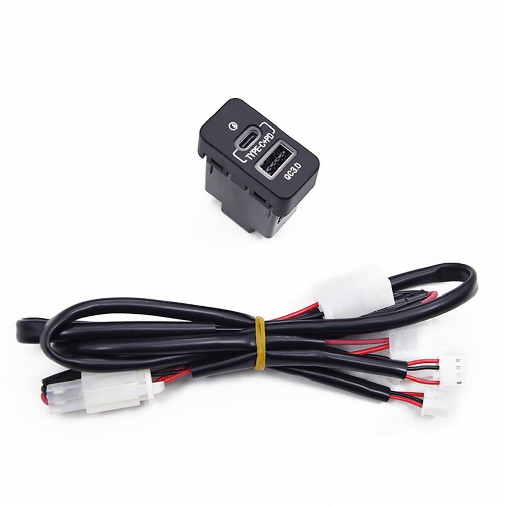 18W Car Charger Type-C+QC3.0 Fast Charging For Haval H6 M6