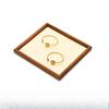 Solid Wood Jewelry Display Tray for Rings, Necklaces, Bracelets, Antique Collection Organizer